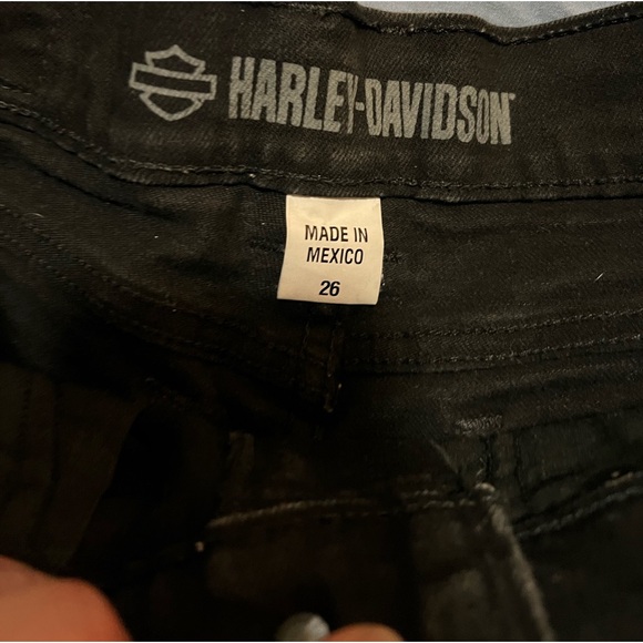 Harley Davidson jean shorts - Picture 2 of 4
